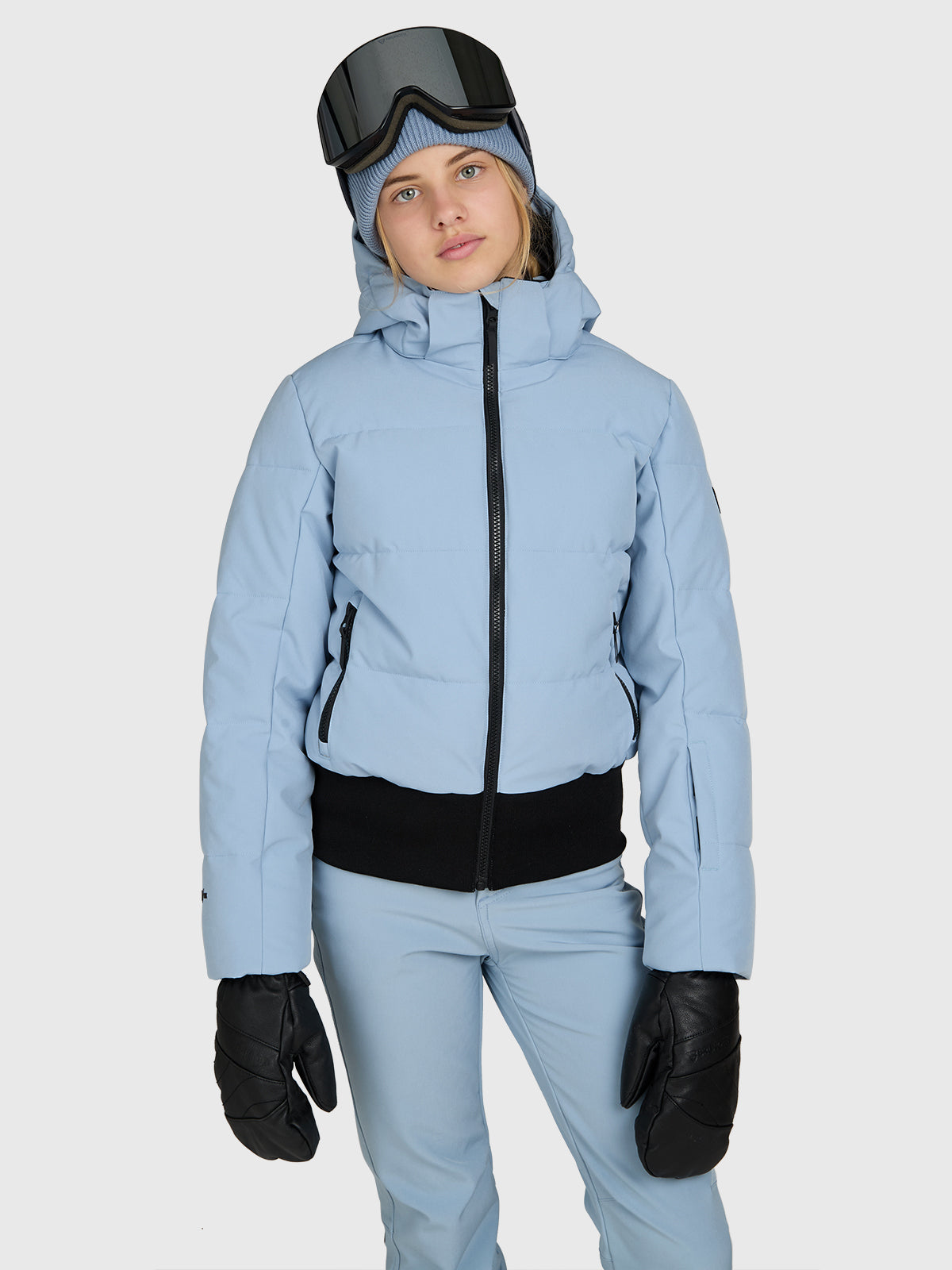 Suncrowny Girls Snow Jacket | Pale Blue