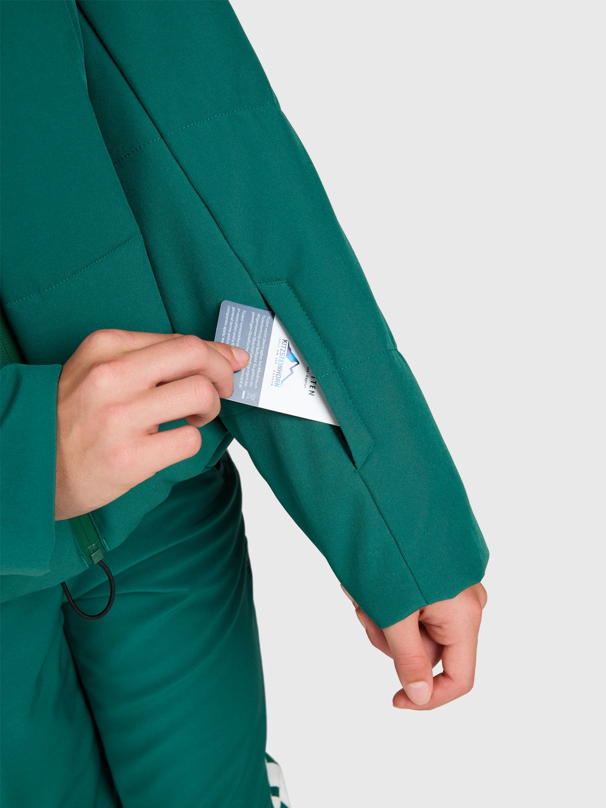 Fiasky Girls Snow Jacket | Hunter Green