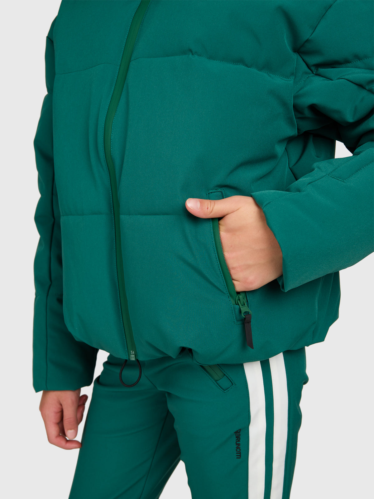 Fiasky Girls Snow Jacket | Hunter Green