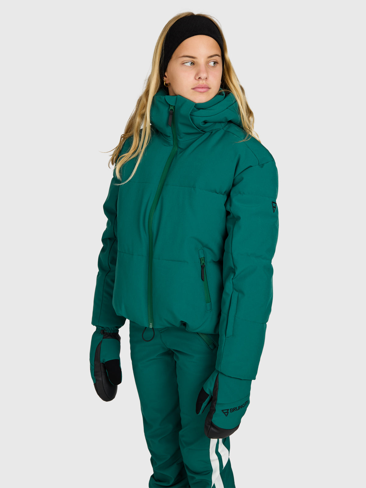 Fiasky Girls Snow Jacket | Hunter Green