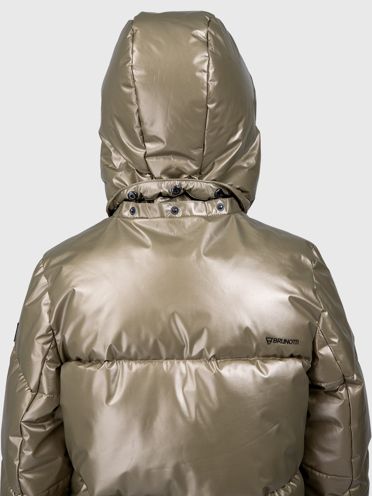 Fiasky-Metallic Girls Snow Jacket | Fungi