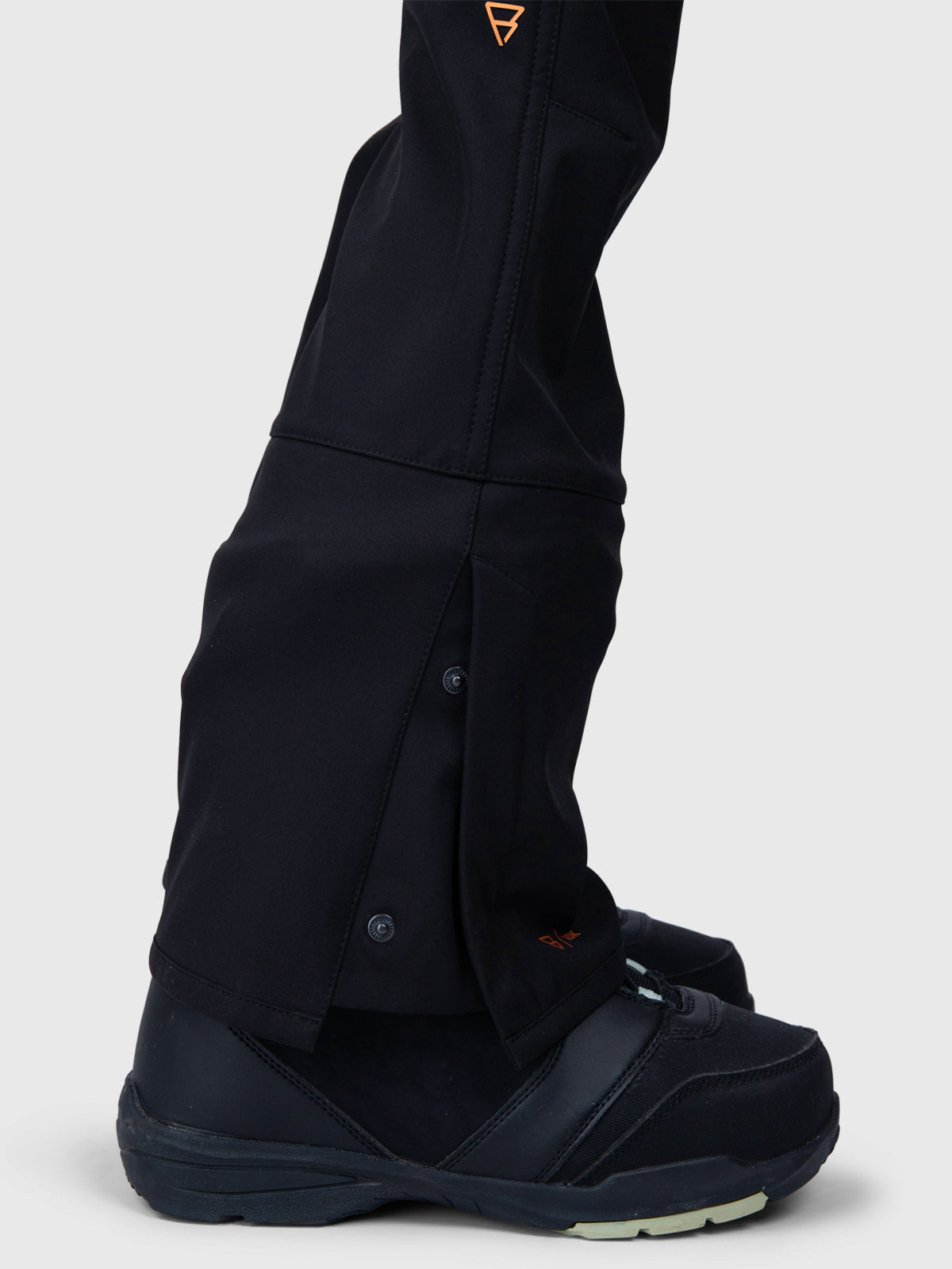 Coldlaky Meiden Softshell Skibroek | Zwart