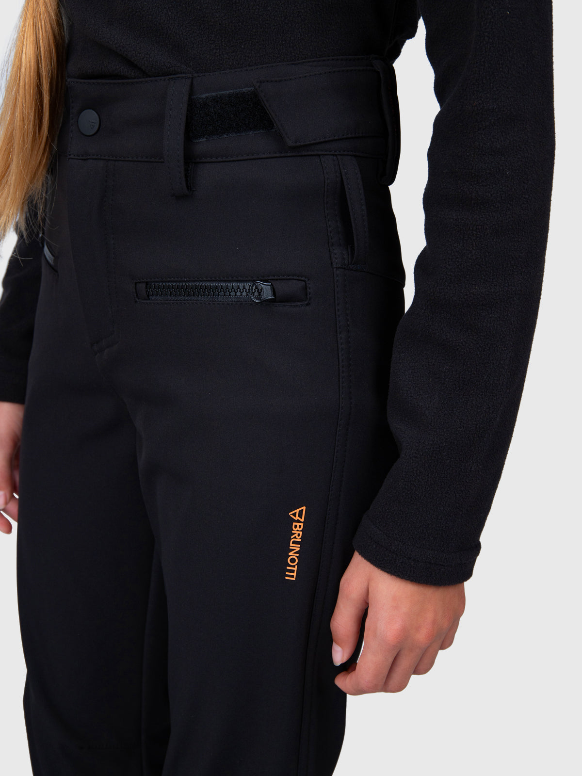 Coldlaky Meiden Softshell Skibroek | Zwart