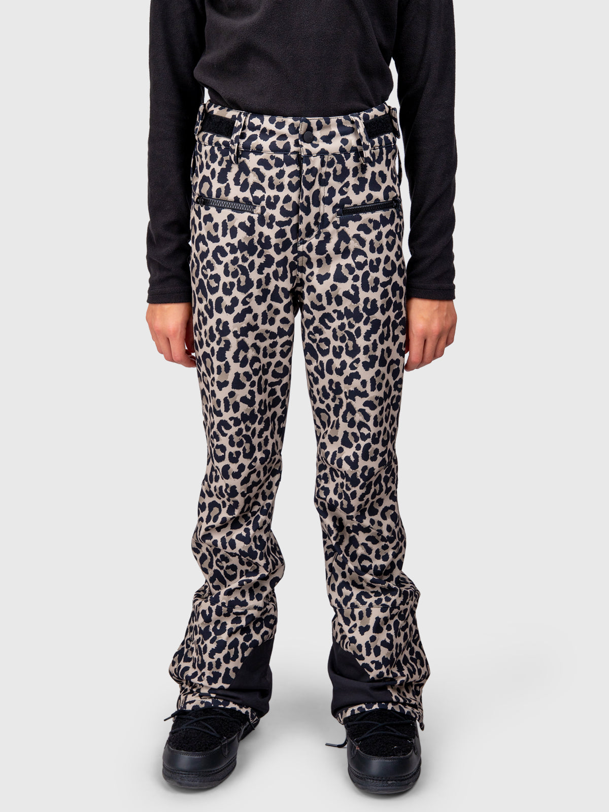 Coldlaky-Print Meiden Softshell Skibroek | Wild thing Fungi