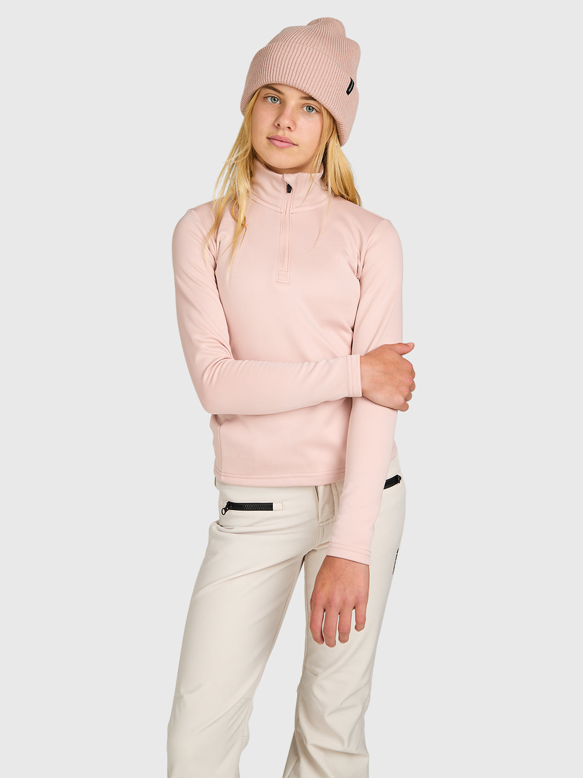 Heronny Girls Fleece | Sepia Rose