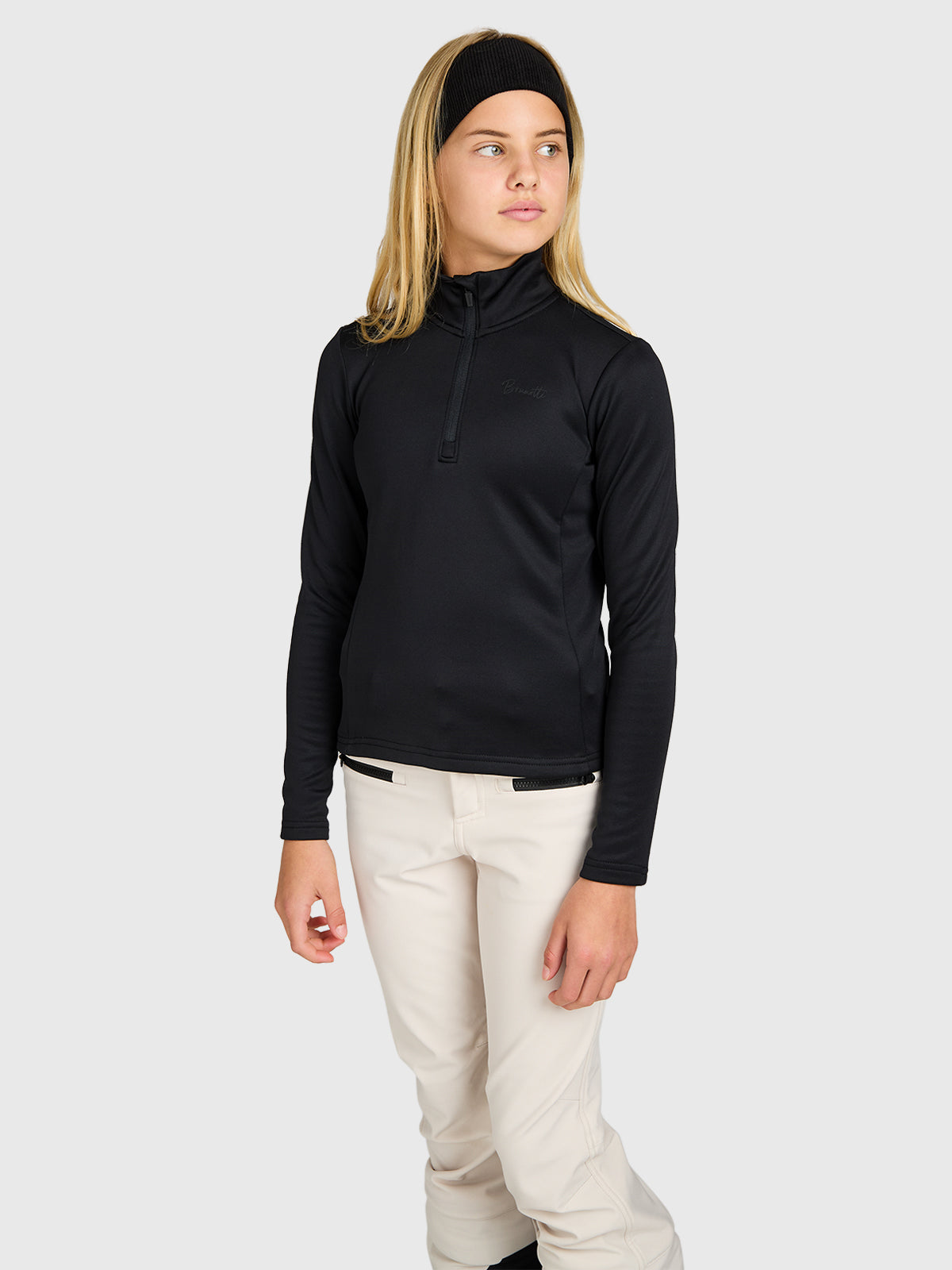 Heronny Meisjes Fleece | Zwart