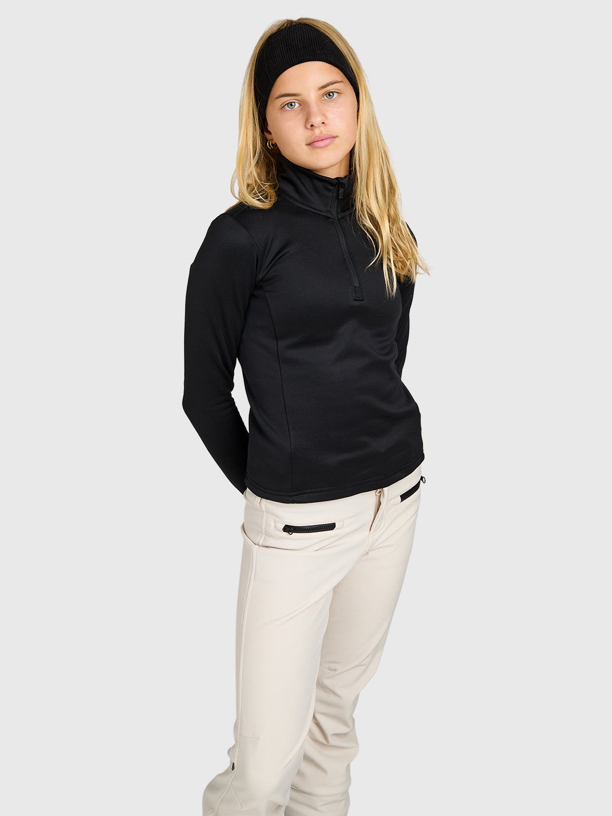 Heronny Meisjes Fleece | Zwart