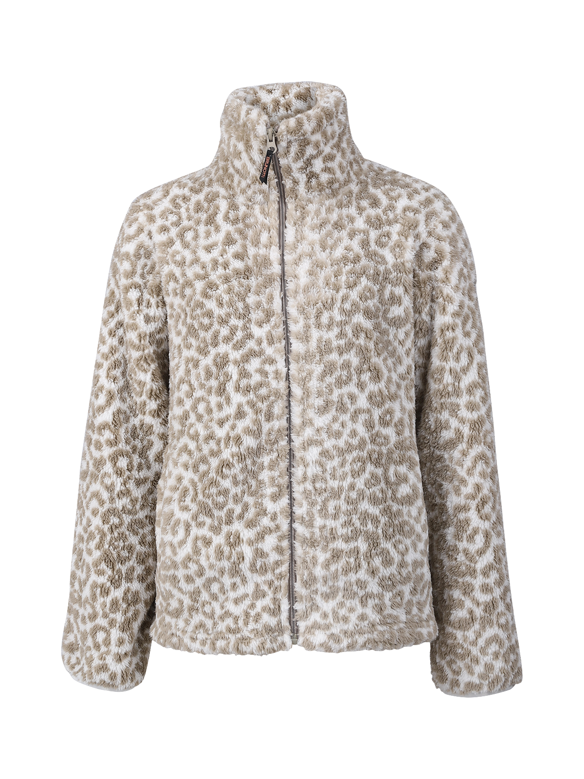 Kyoti-Print Girls Fleece | Leopard Snow