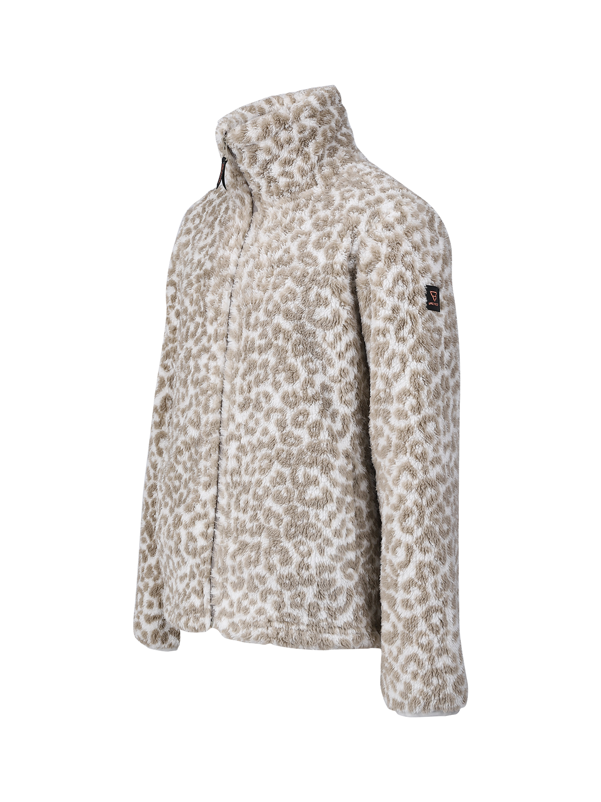 Kyoti-Print Girls Fleece | Leopard Snow