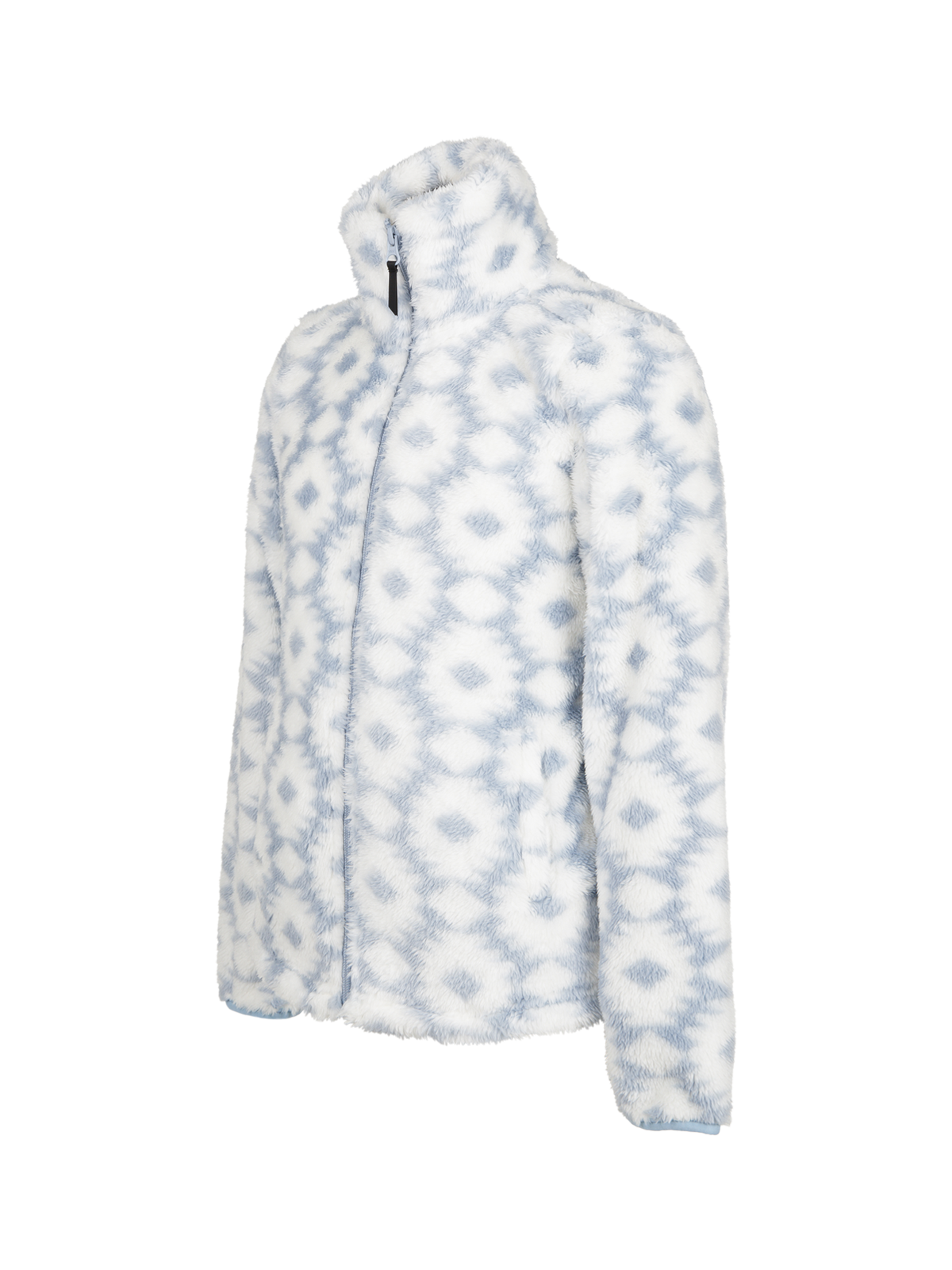 Kyoti-Print Girls Fleece | Pale Blue
