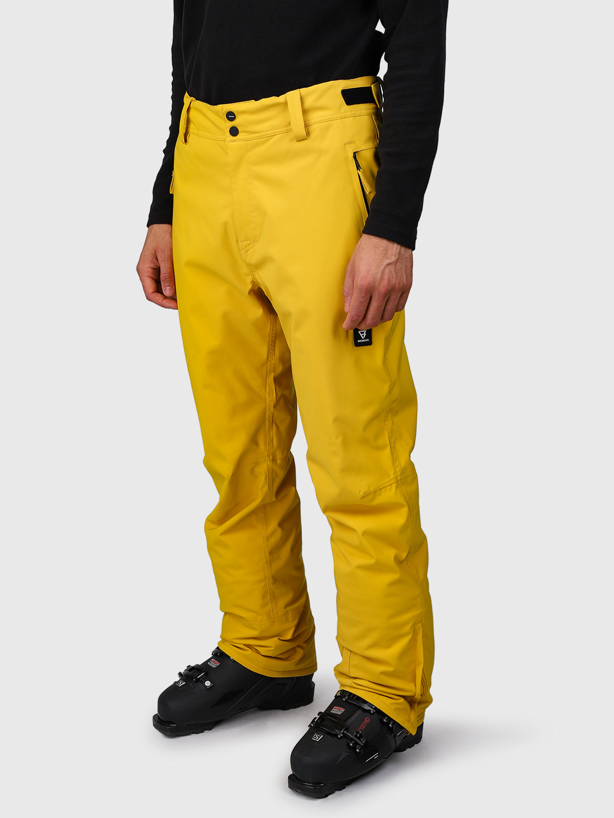 Brunotti Footrail Men Snow Pants Lemon Curry