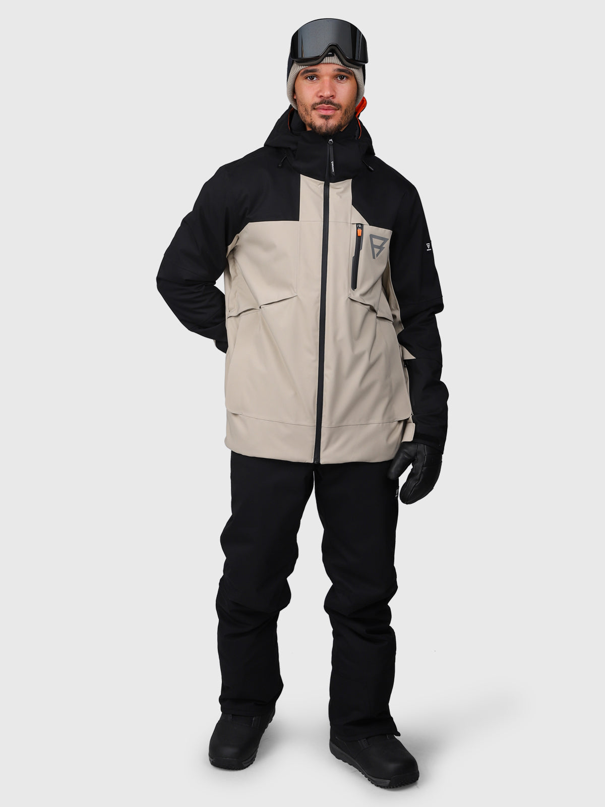 Footrail Men Snow Pants | Black
