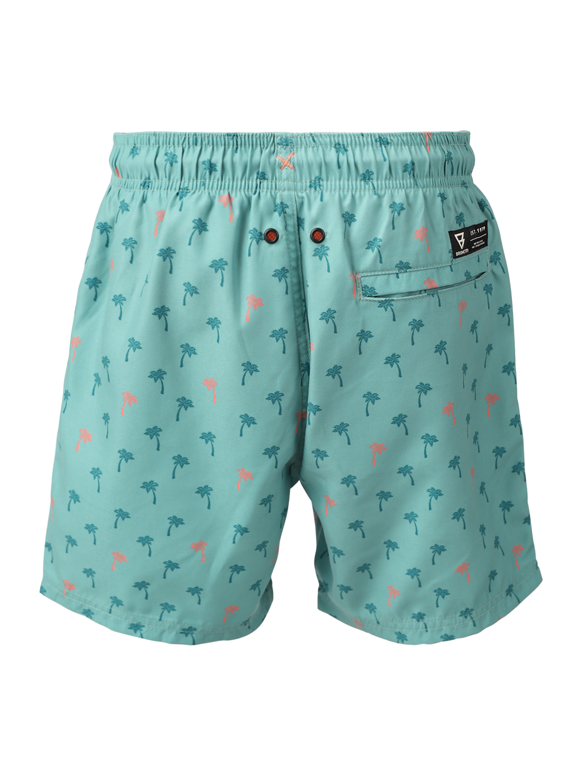 Cestery-Palm Boys Swim Shorts | Bottle Green