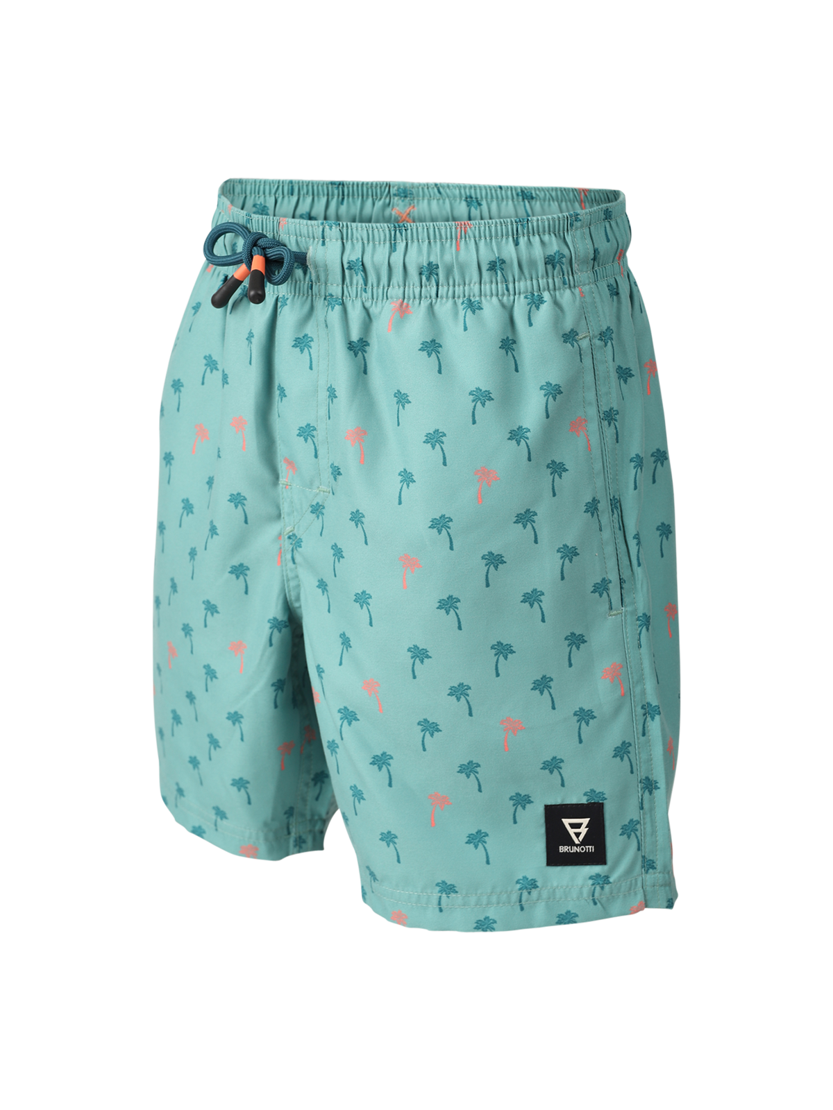 Cestery-Palm Boys Swim Shorts | Bottle Green