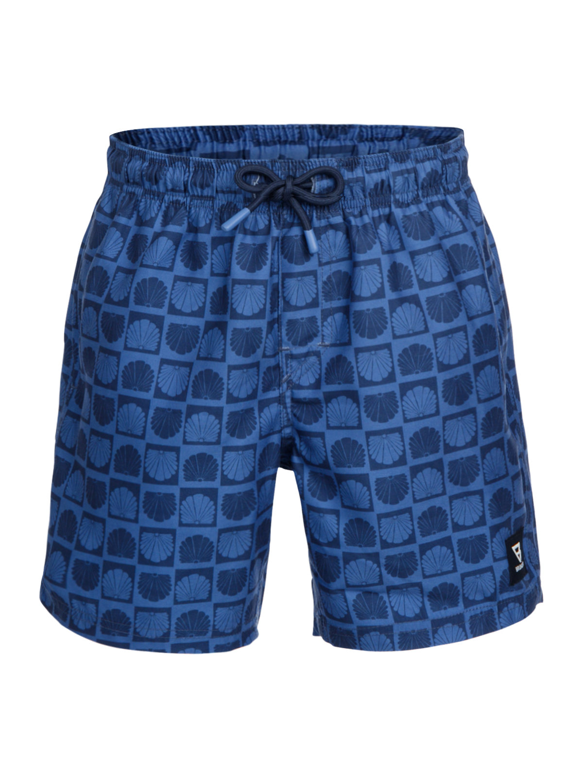 Cestery-Mini Boys Swim Shorts | Indigo Blue