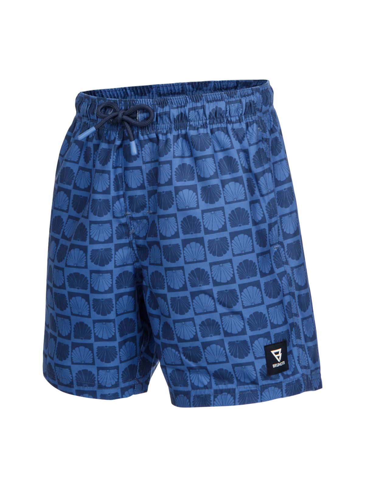 Cestery-Mini Boys Swim Shorts | Indigo Blue