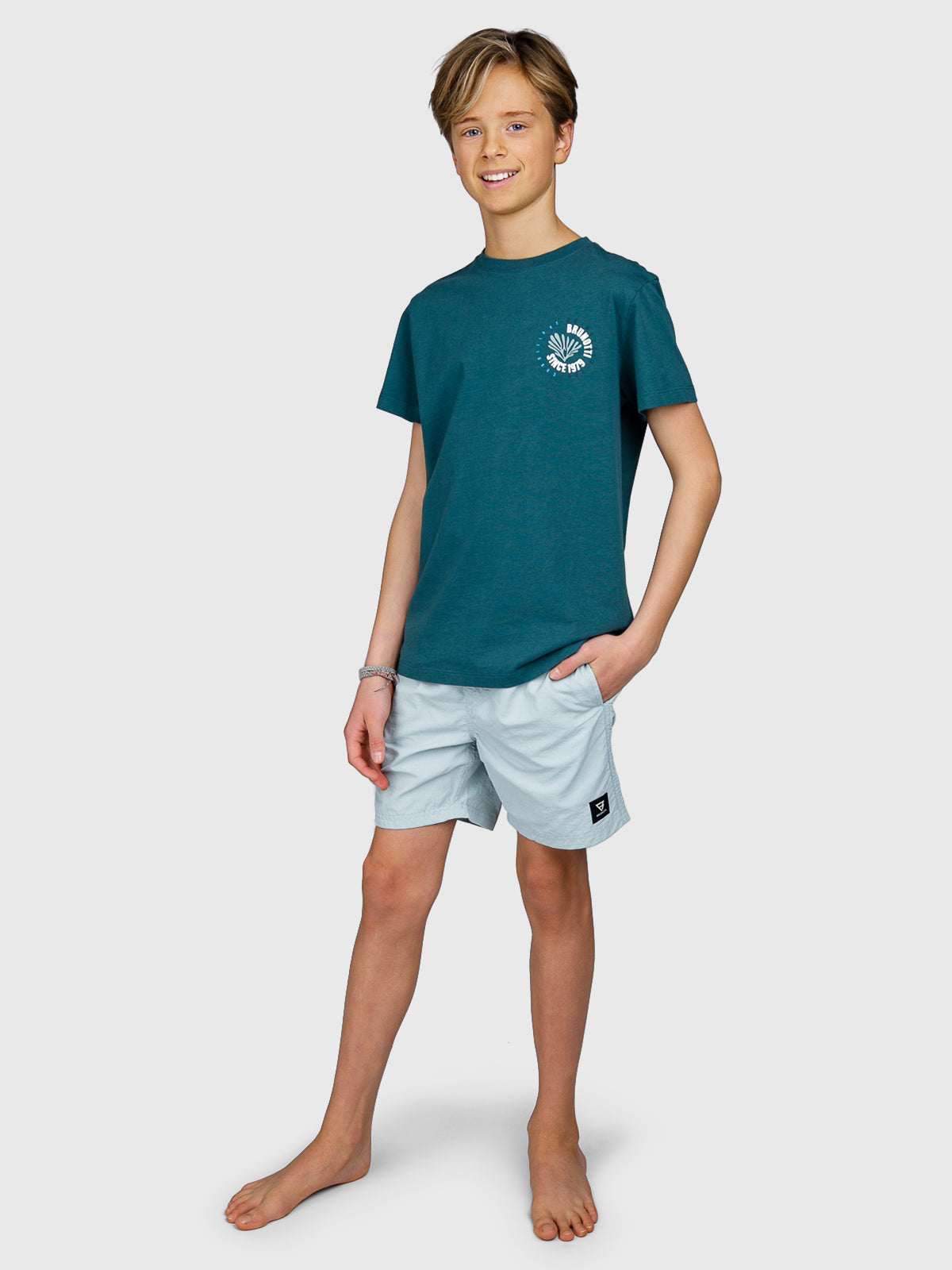 Hestey Boys Swim Shorts | Mist