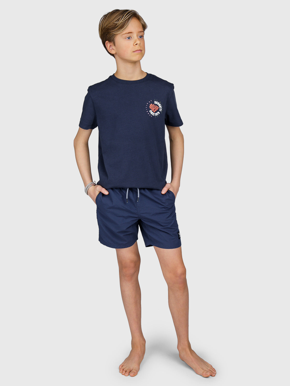Hestey Boys Swim Shorts | Indigo Blue