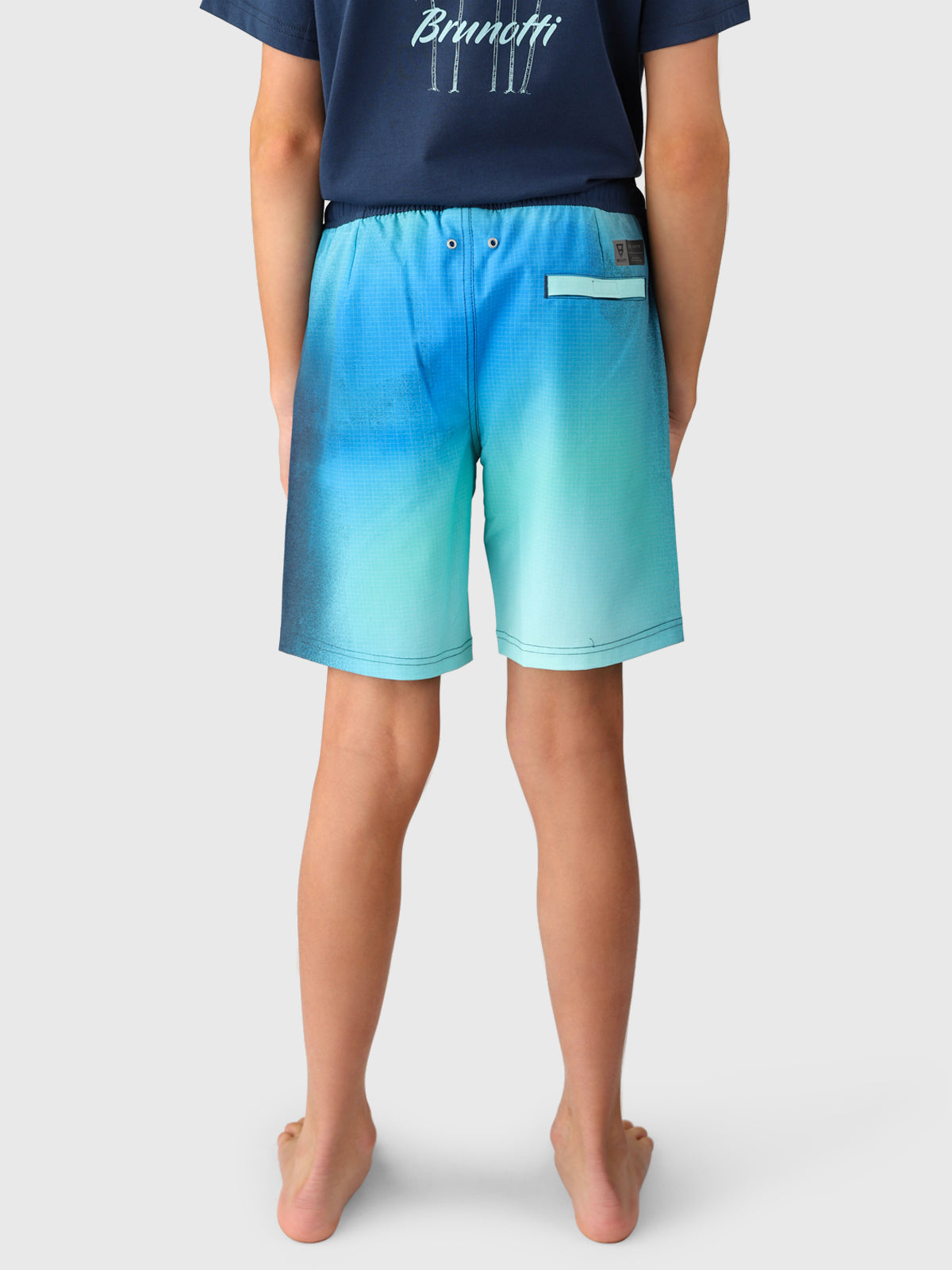 Dhiony Boys Swim Shorts | Neon Blue