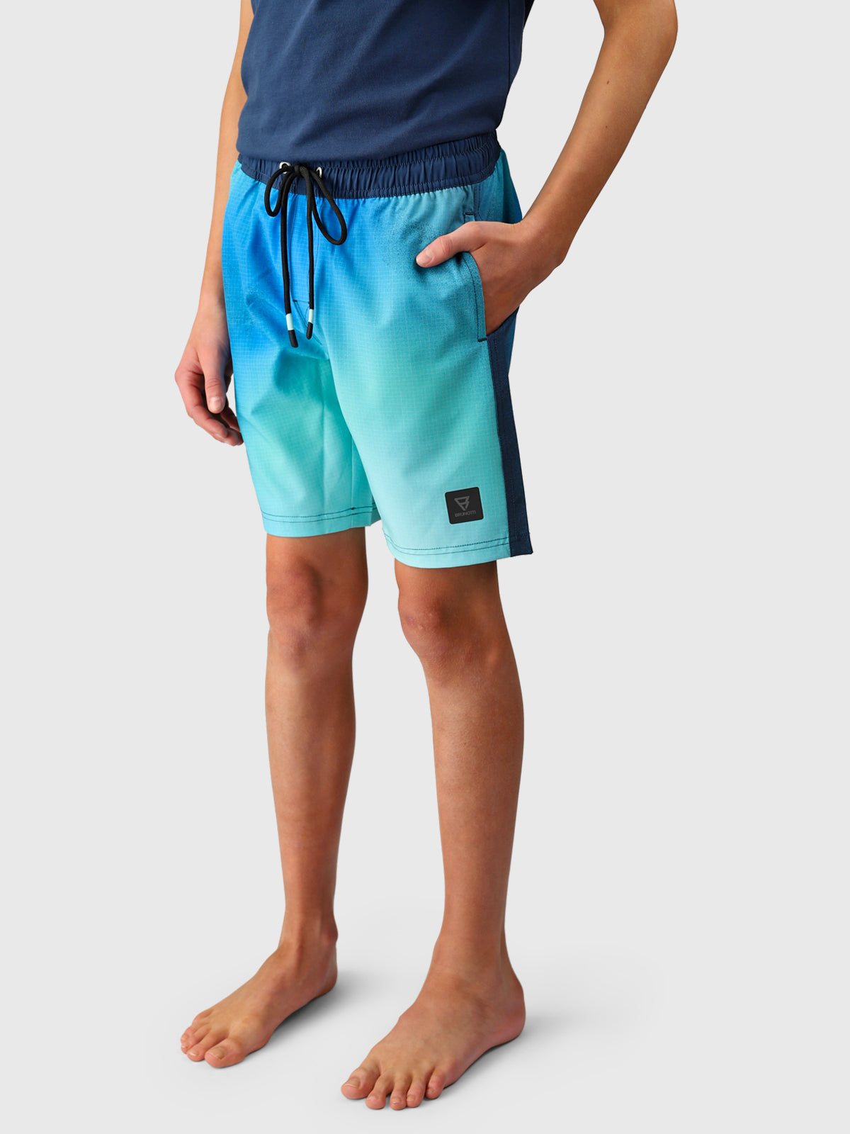 Dhiony Boys Swim Shorts | Neon Blue