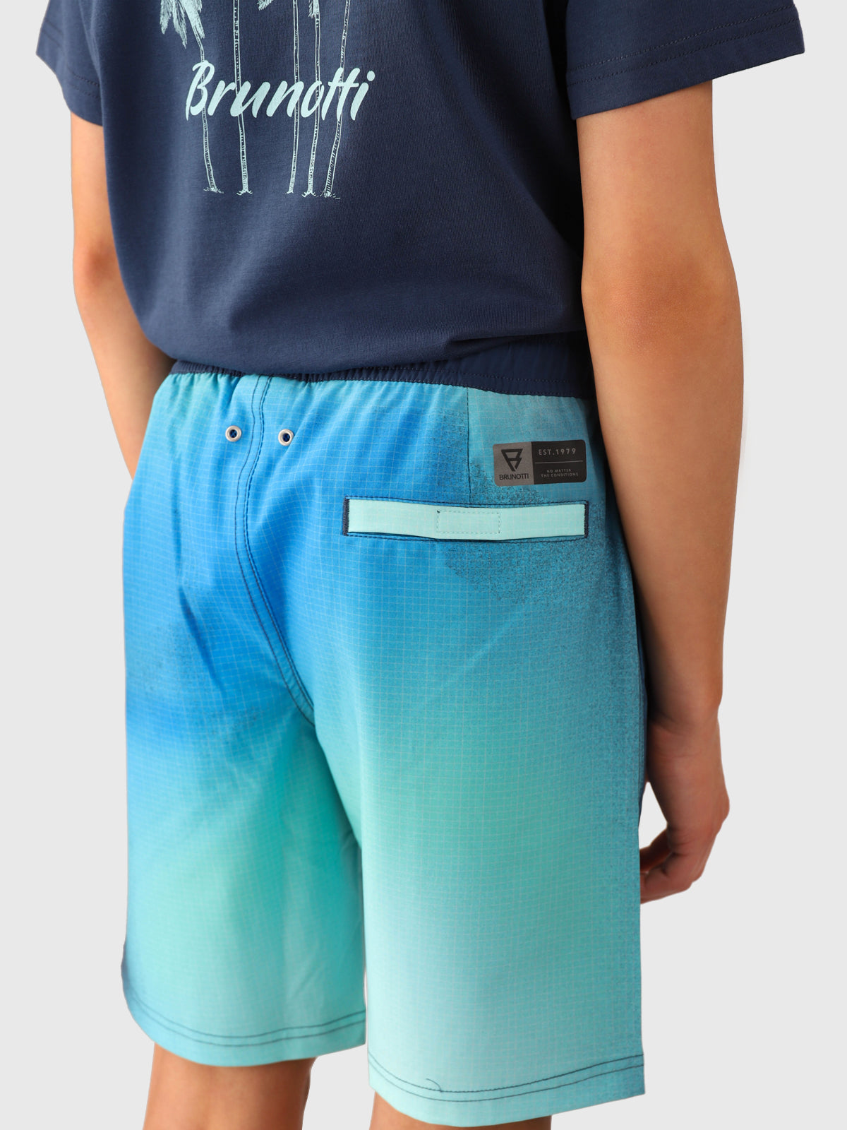 Dhiony Boys Swim Shorts | Neon Blue