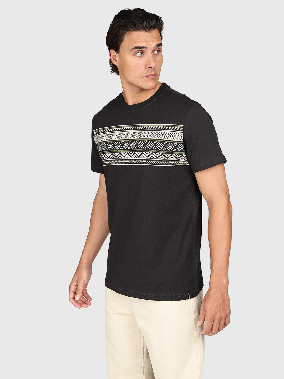 Aedeny Heren T-shirt | Pirate Black