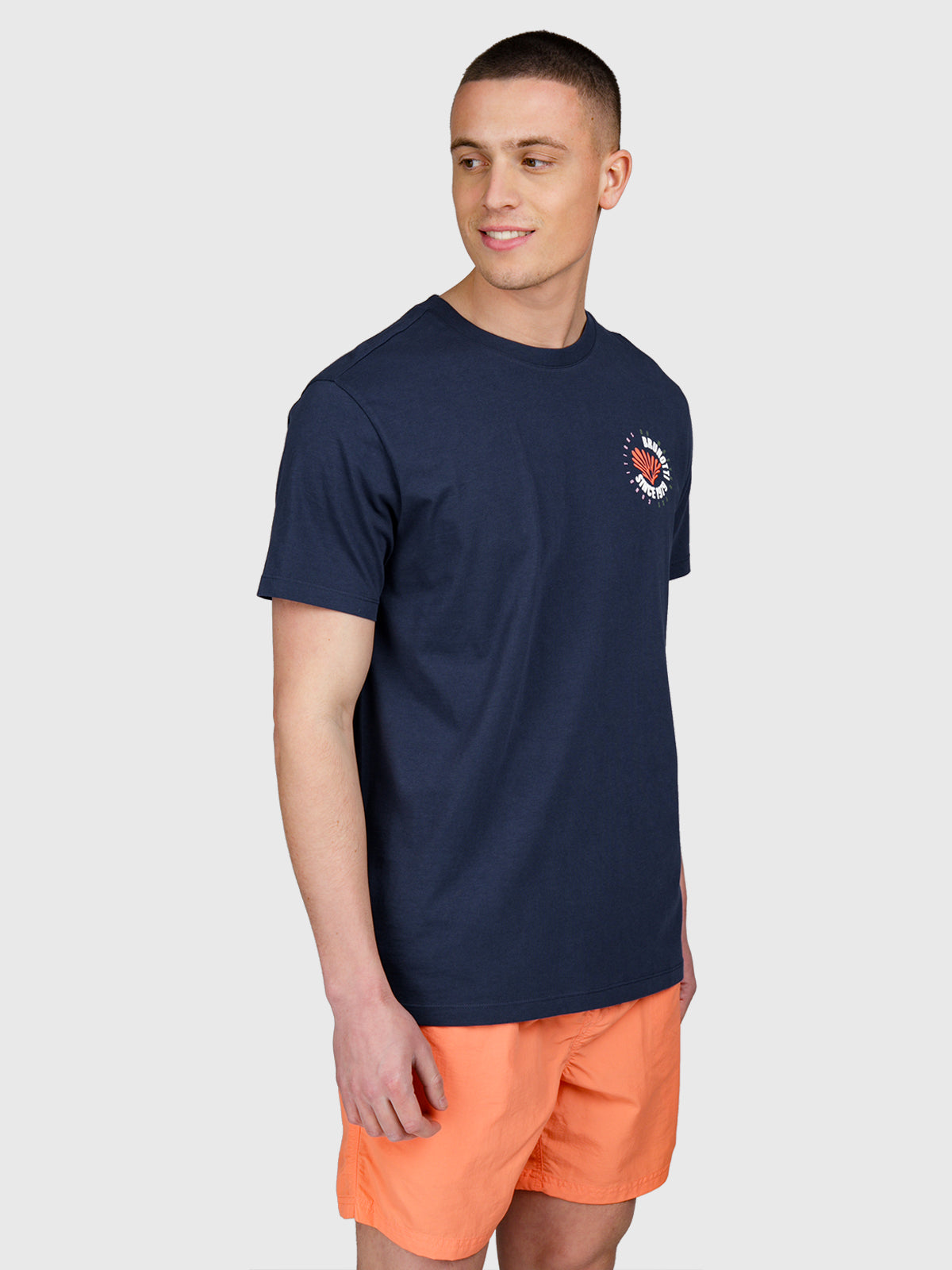 Craigly Men T-shirt | Indigo Blue