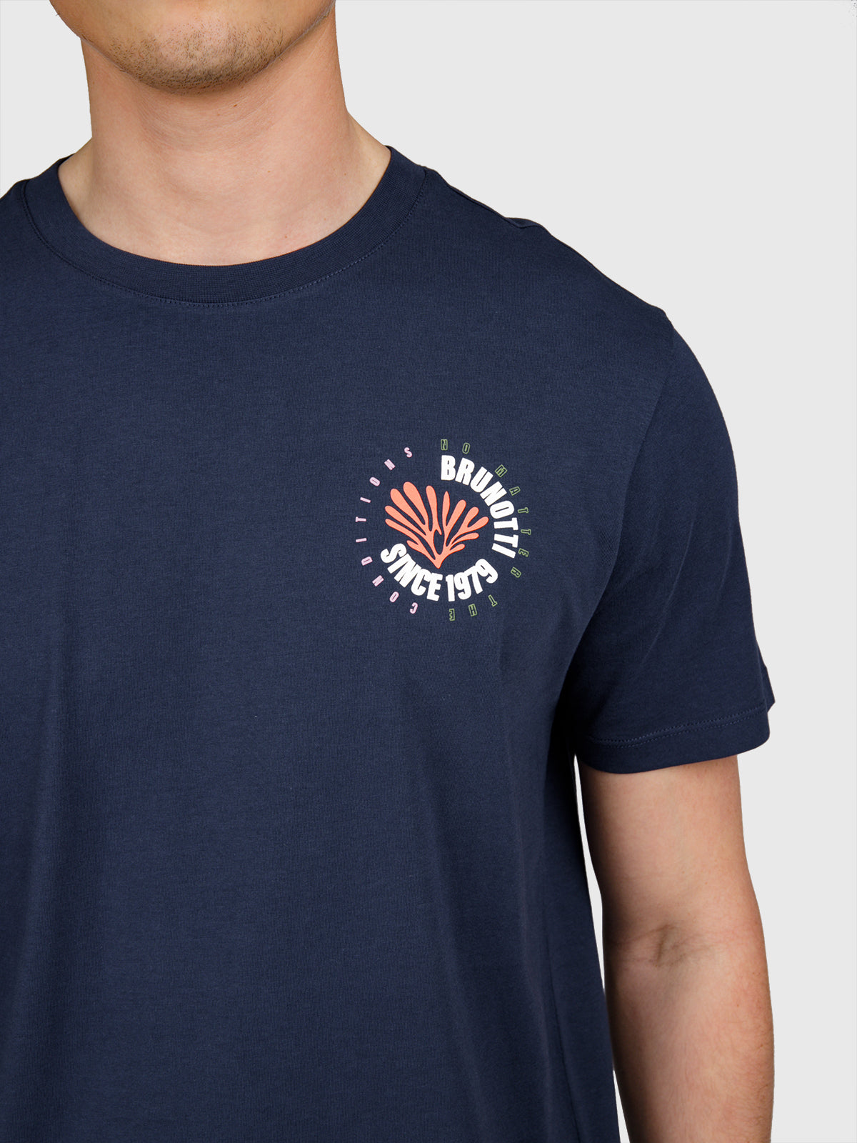 Craigly Men T-shirt | Indigo Blue