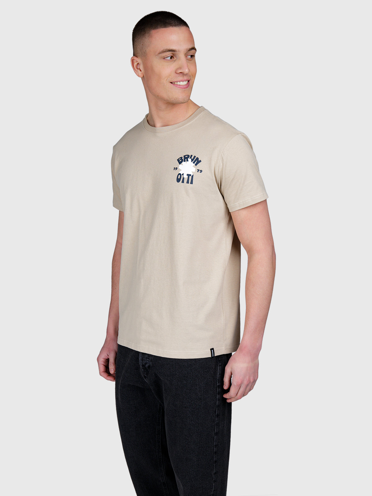 Jondee Herren T-shirt | Feather Grey