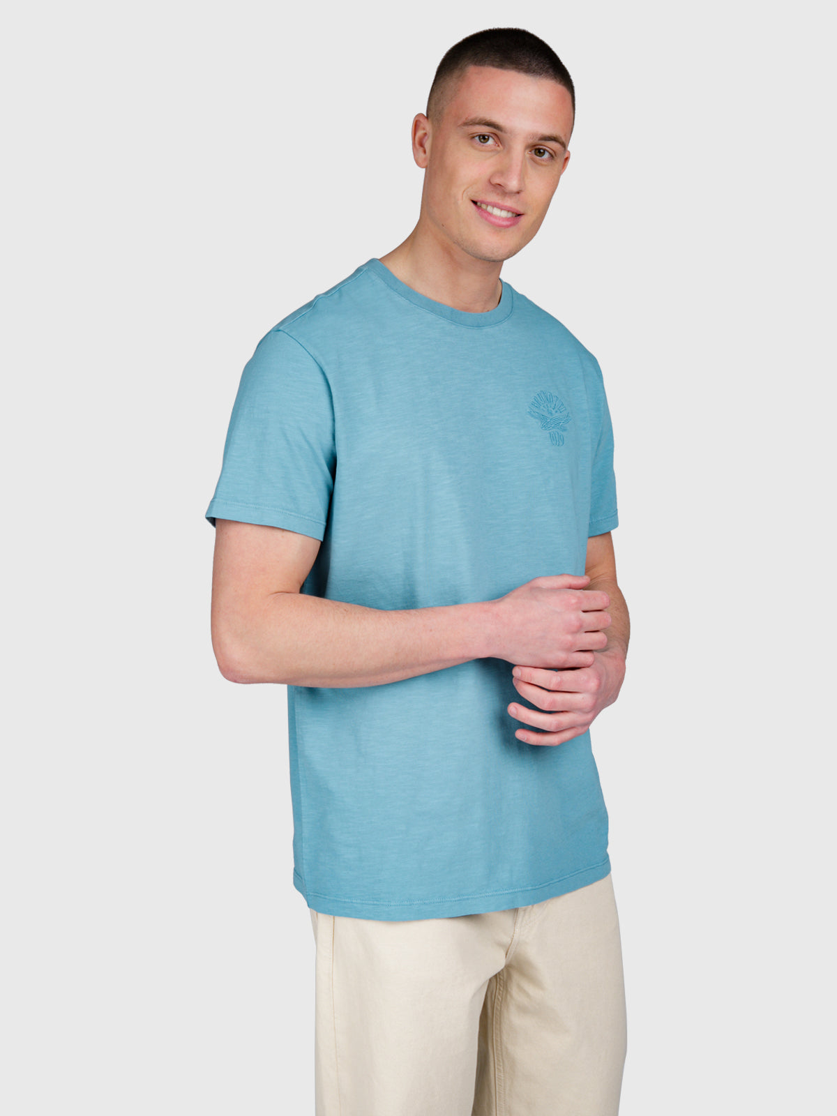 Mattey Men T-shirt | Adriatic Blue