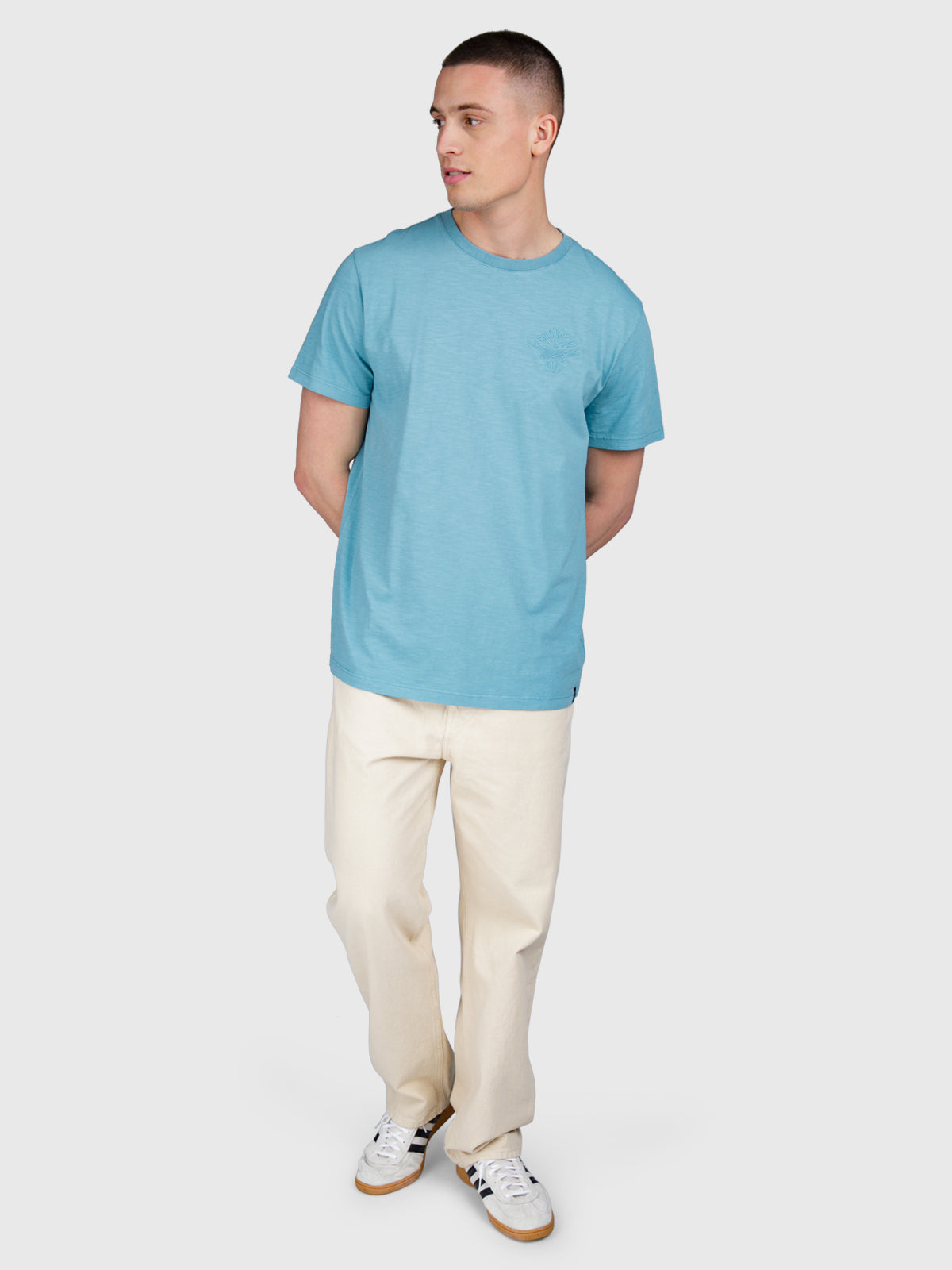 Mattey Men T-shirt | Adriatic Blue