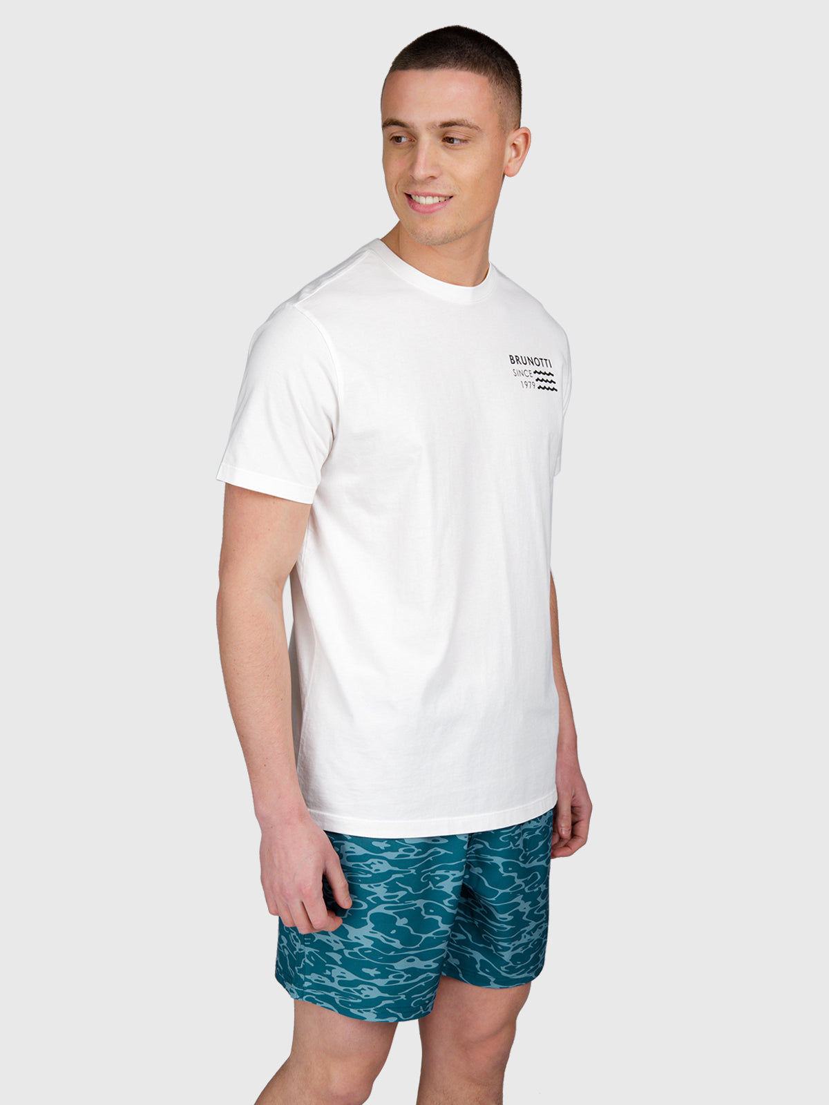 Mennolo Heren T-shirt | Snow
