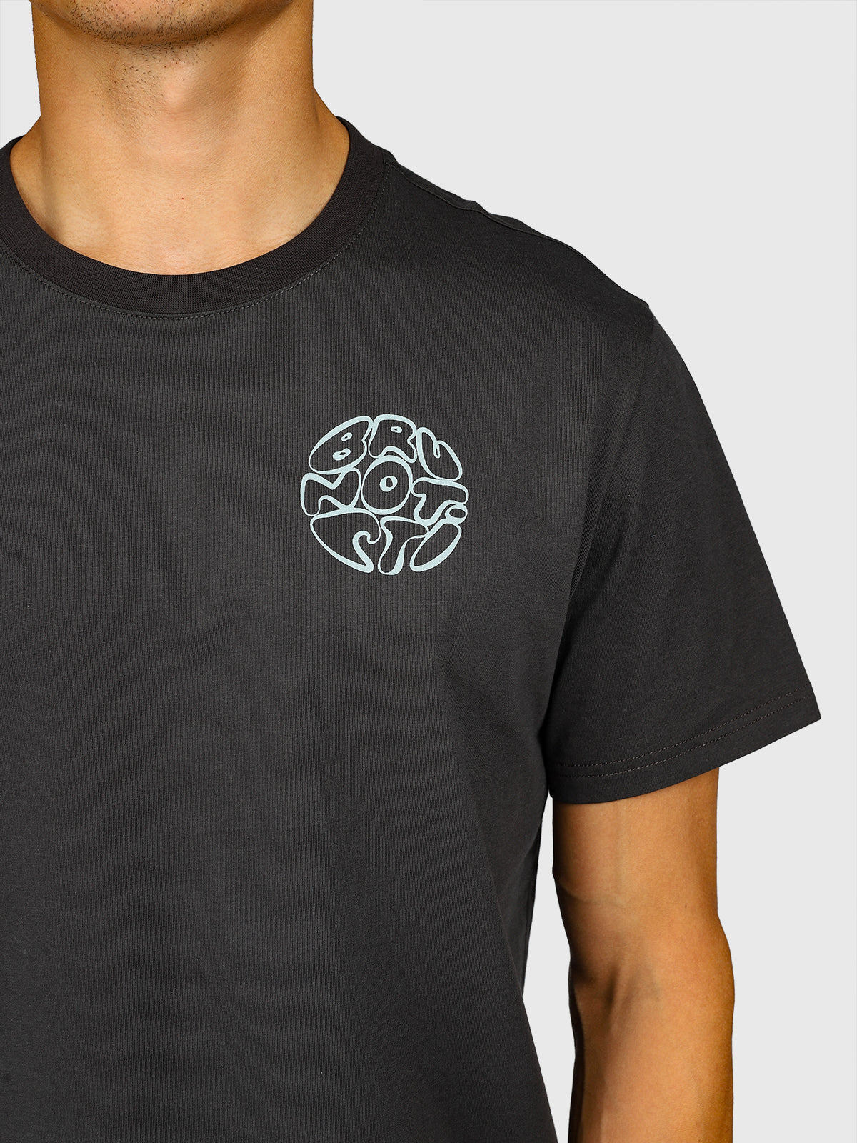 Sidley Men T-shirt | Pirate Black