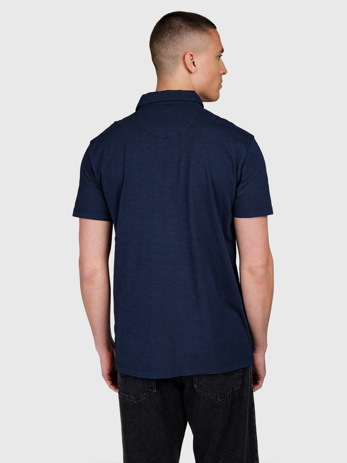 Palorai Men Polo | Indigo Blue