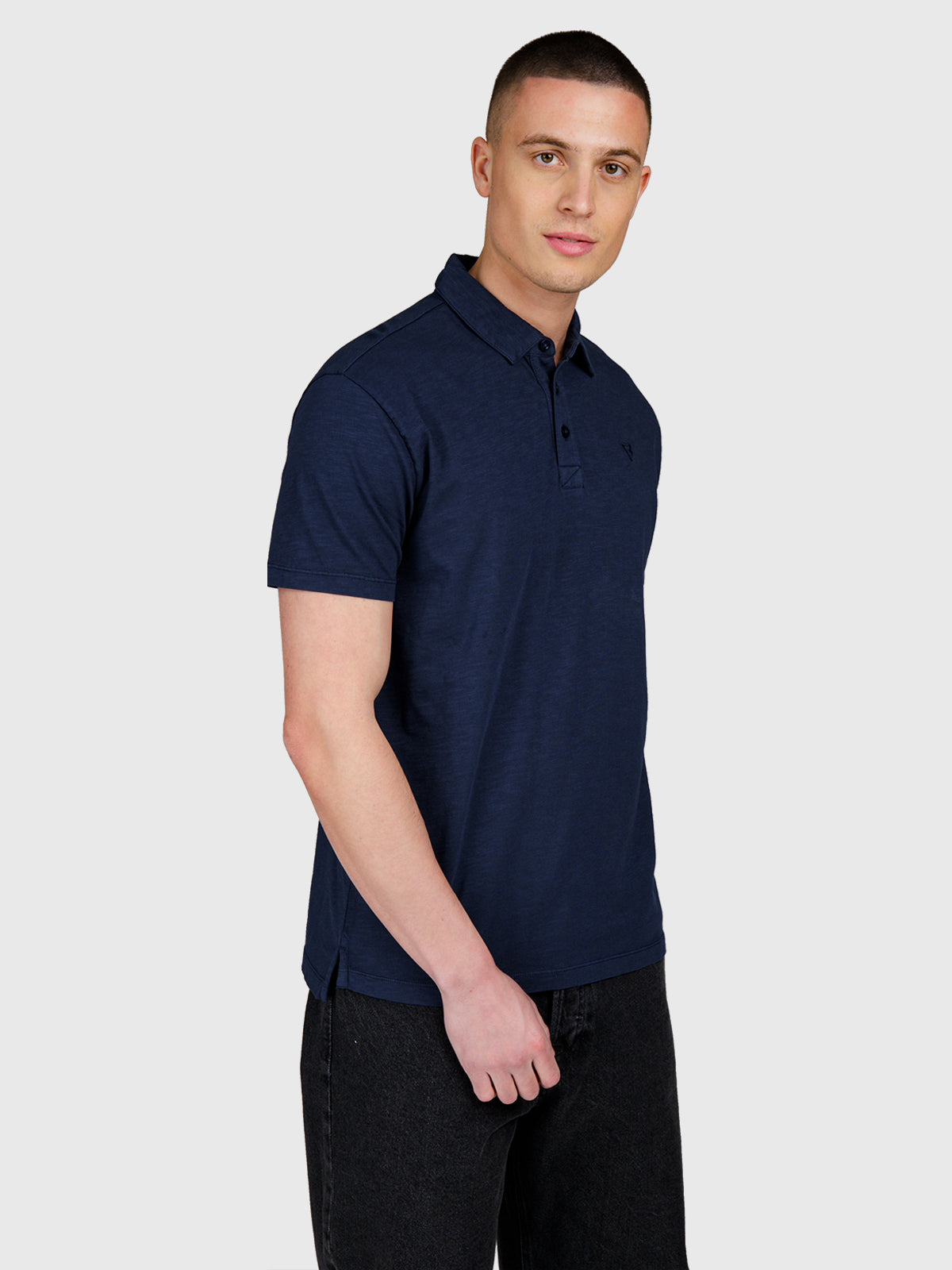 Palorai Herren Polo | Indigo Blue