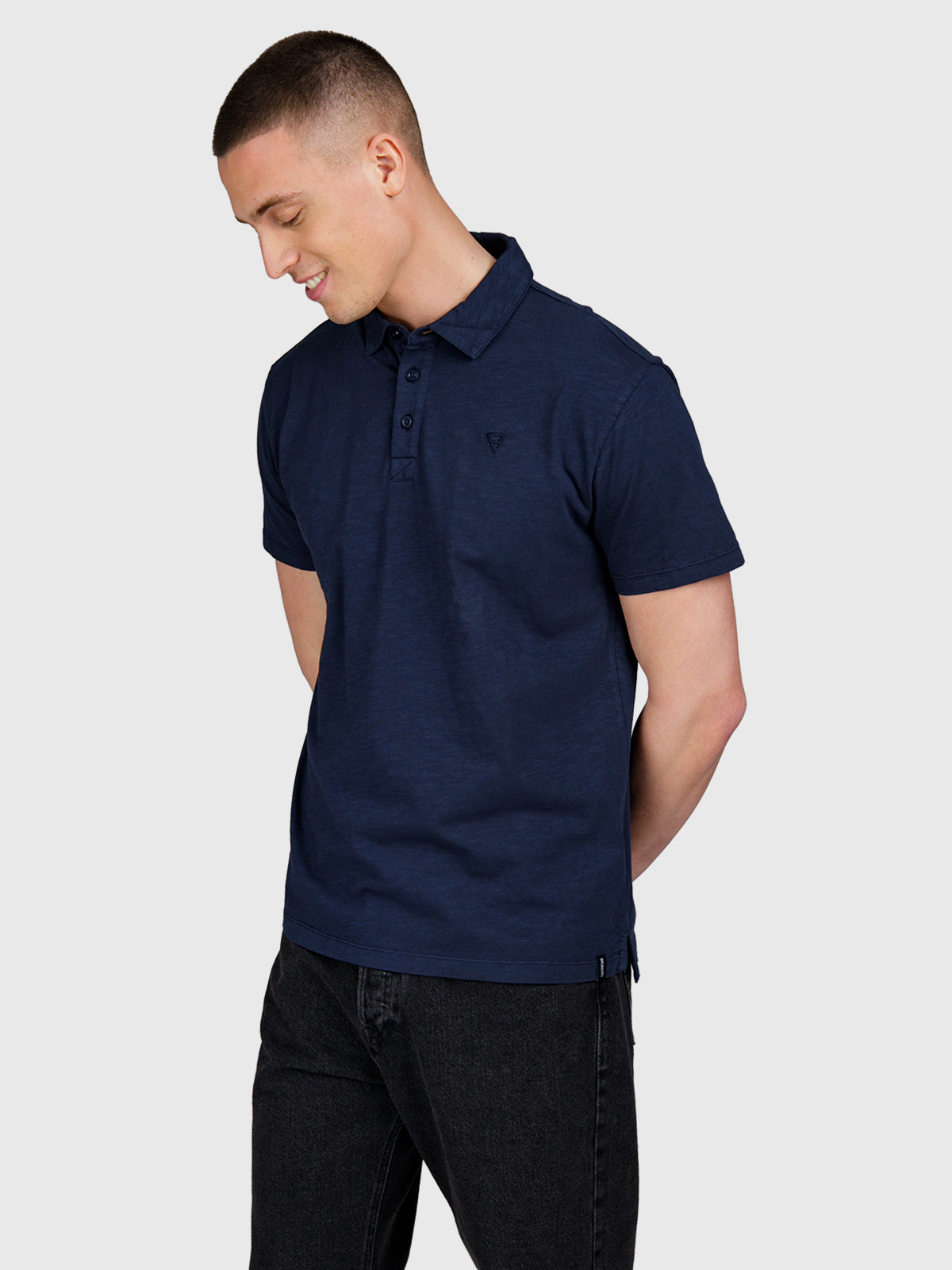 Palorai Herren Polo | Indigo Blue