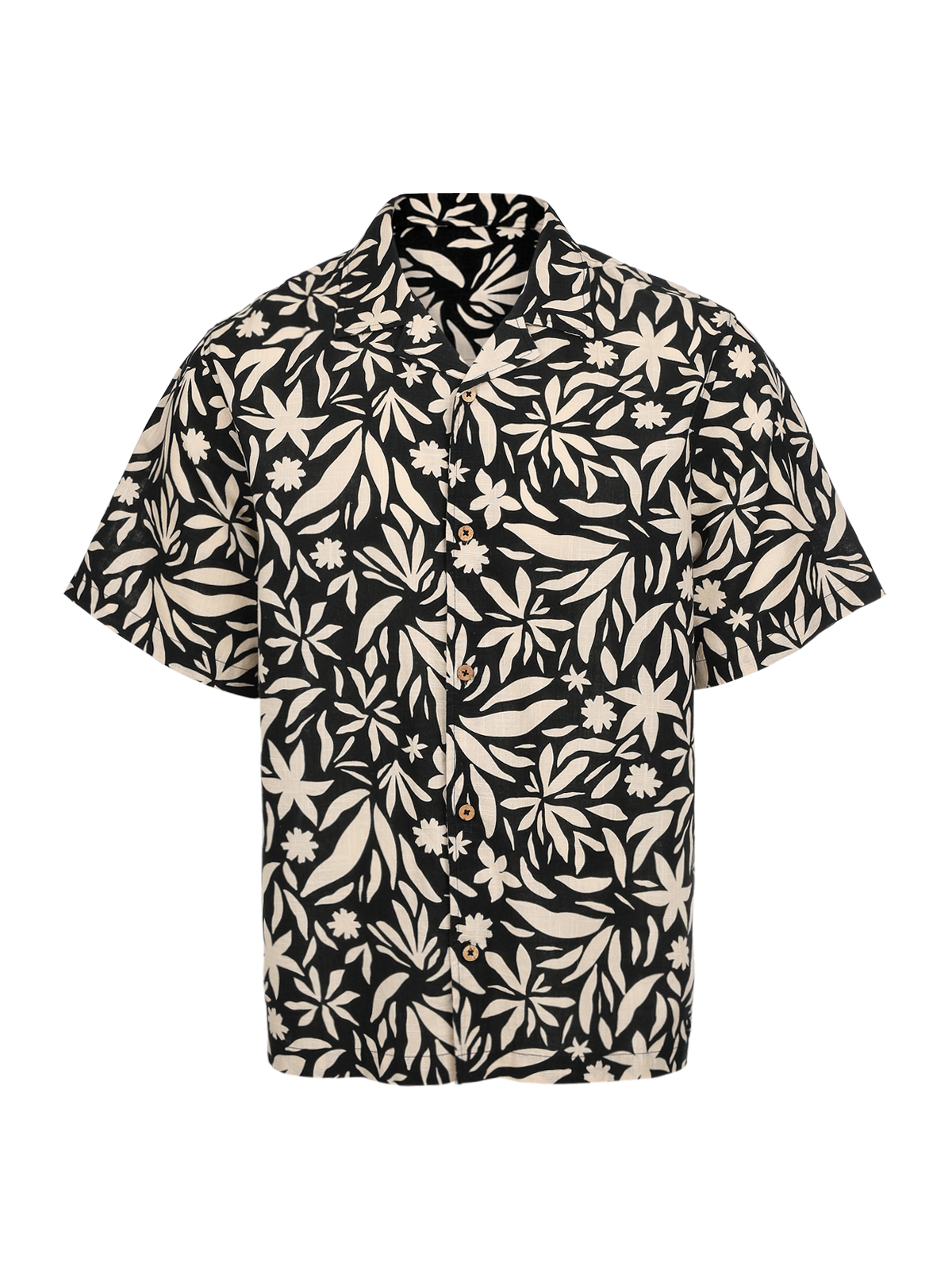 Sanni-Print Men Shirt | Feather Grey