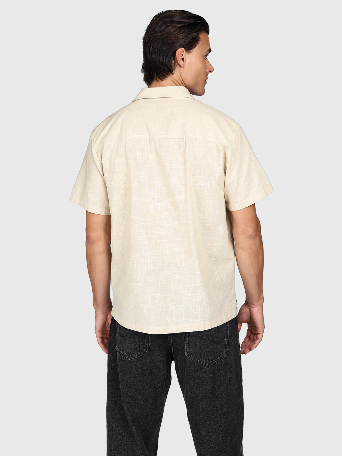 Sirrak Men Shirt | Feather Grey