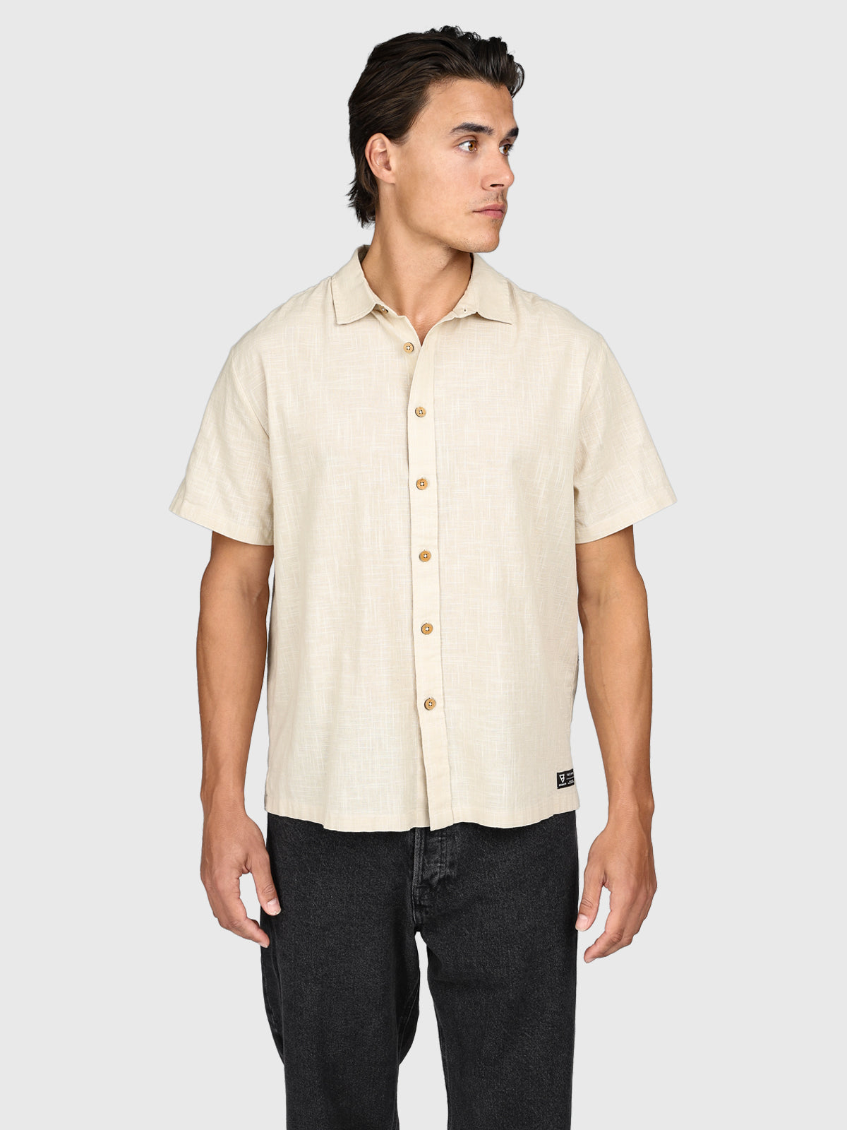 Sirrak Men Shirt | Feather Grey