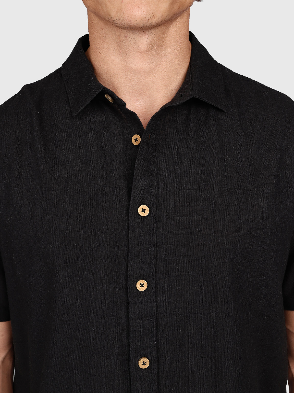 Sirrak Men Shirt | Black
