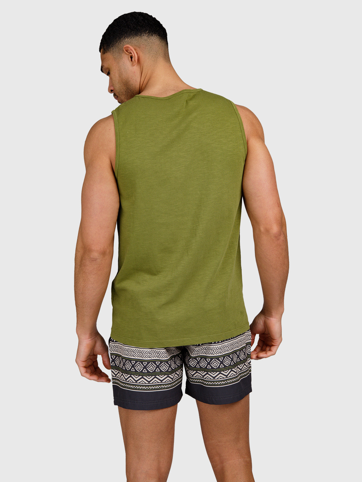 Malaku-Slub Men Singlet | Mayfly