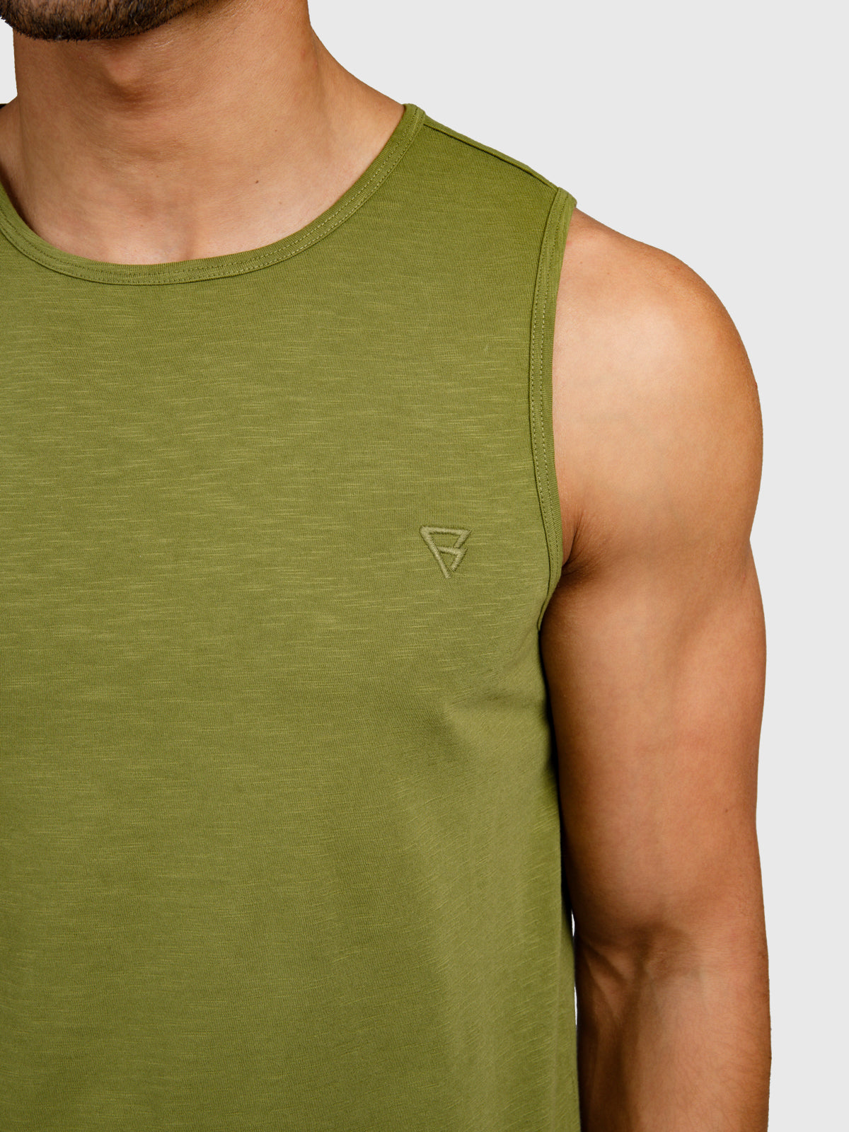 Malaku-Slub Men Singlet | Mayfly