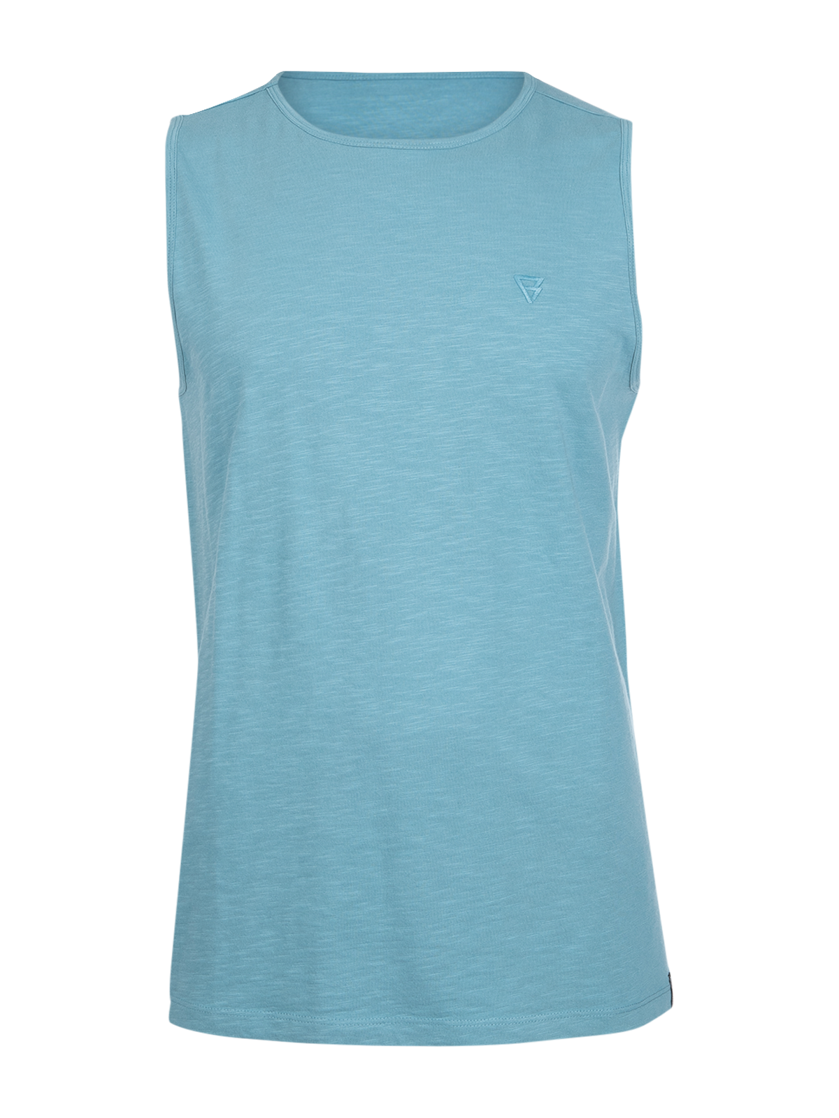 Malaku-Slub Herren Singlet | Adriatic Blue