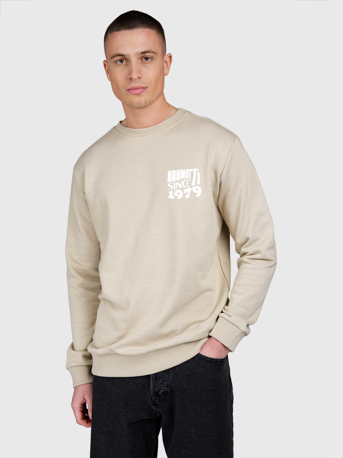 Vito Men Sweater | Feather Grey