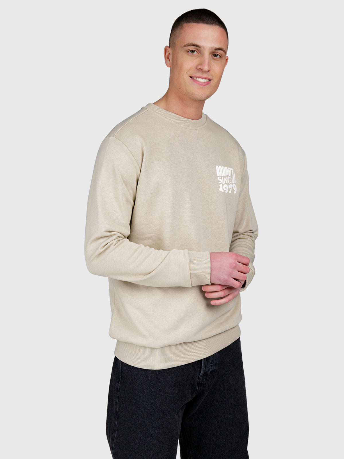 Vito Men Sweater | Feather Grey