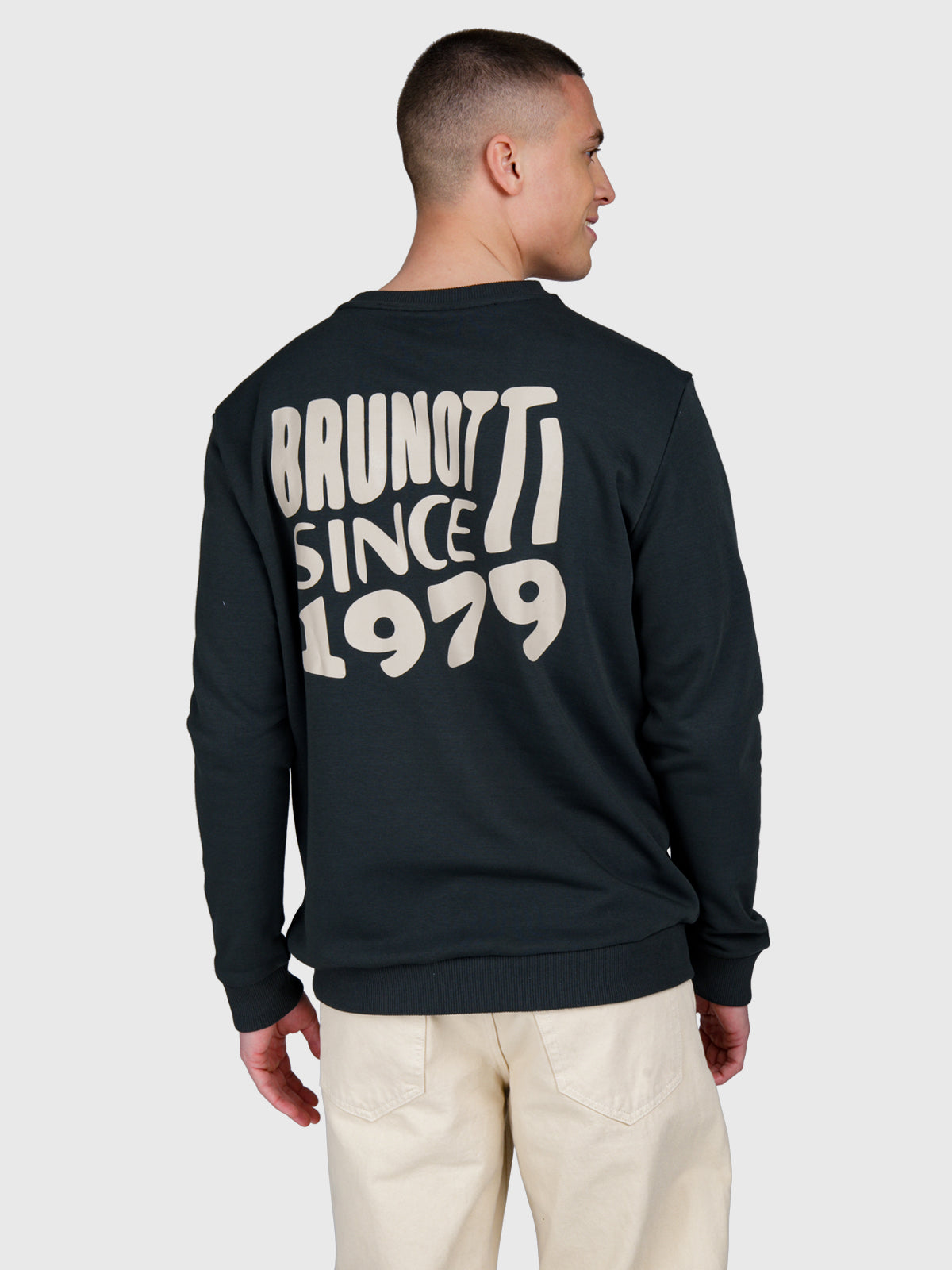 Vito Heren Sweater | Pirate Black