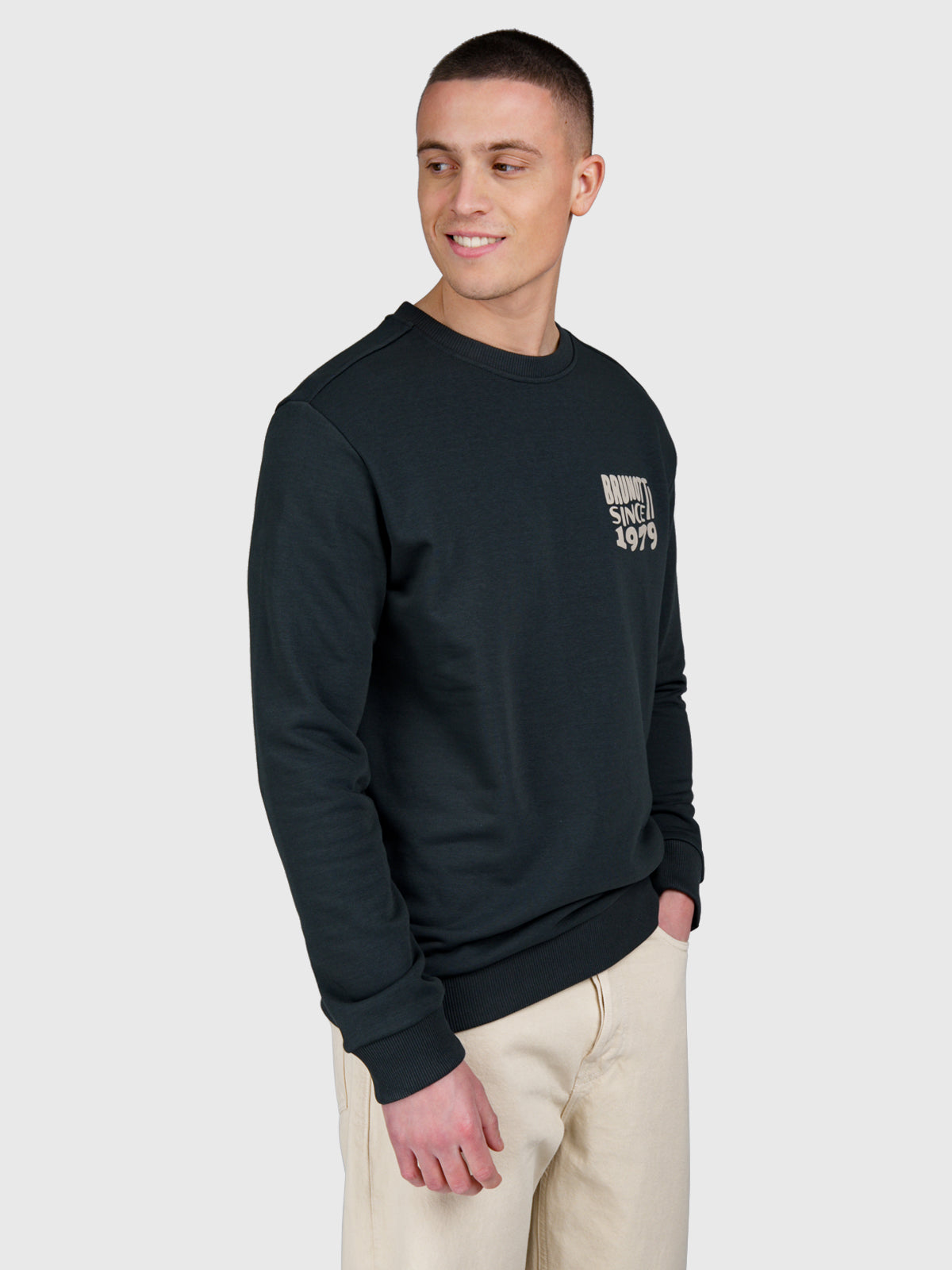 Vito Men Sweater | Pirate Black
