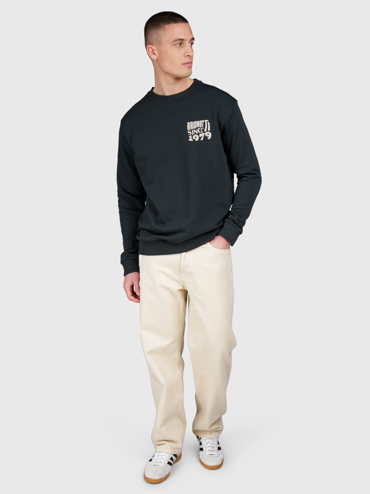 Vito Men Sweater | Pirate Black