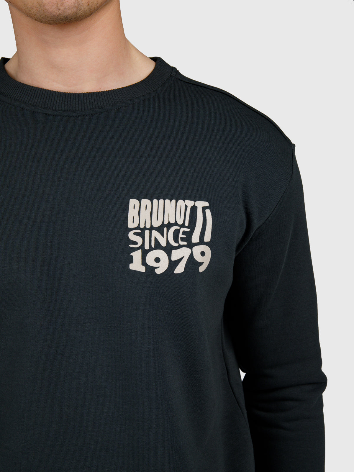 Vito Men Sweater | Pirate Black