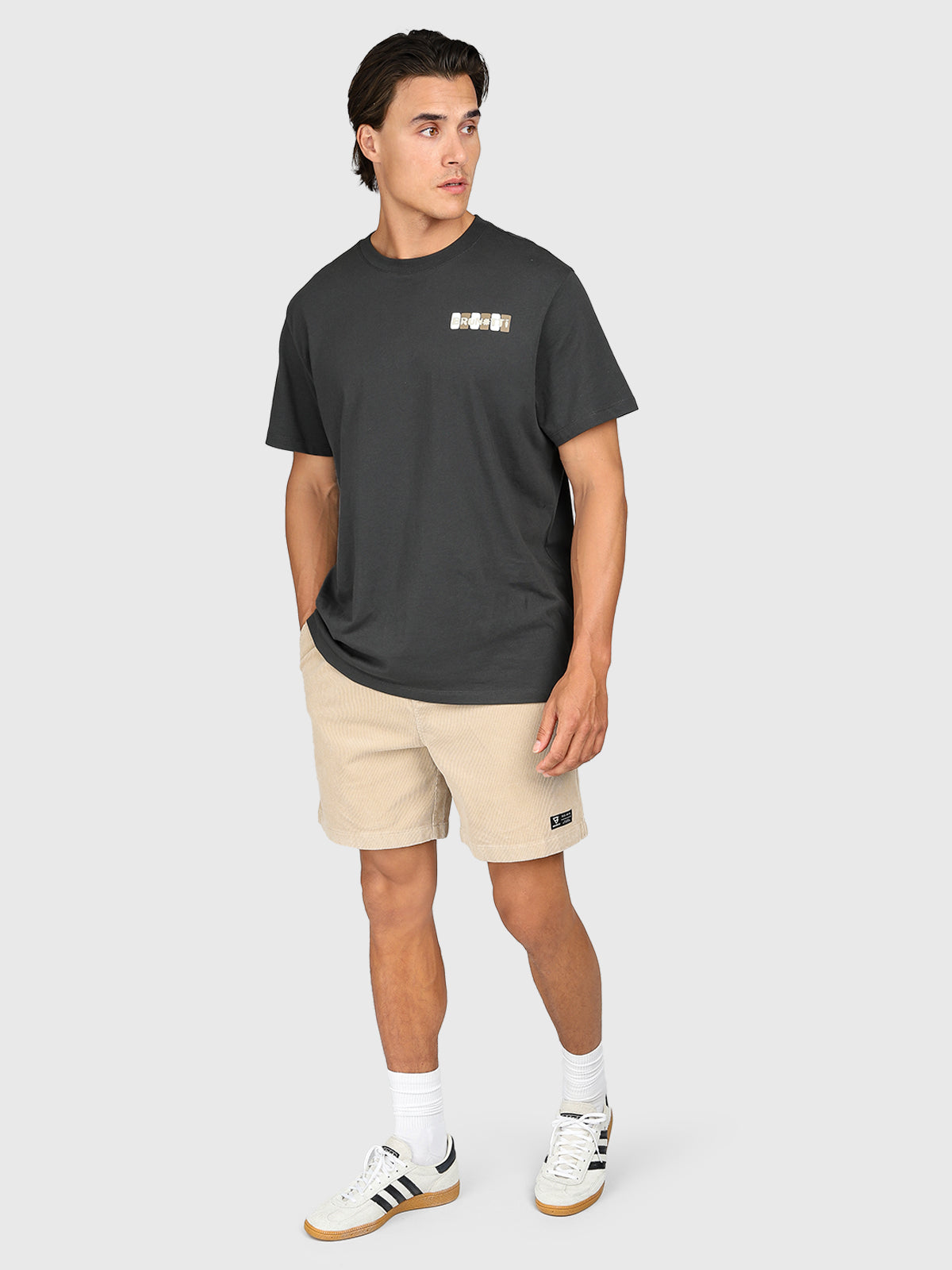 Ace Herren Walk Shorts | Feather Grey